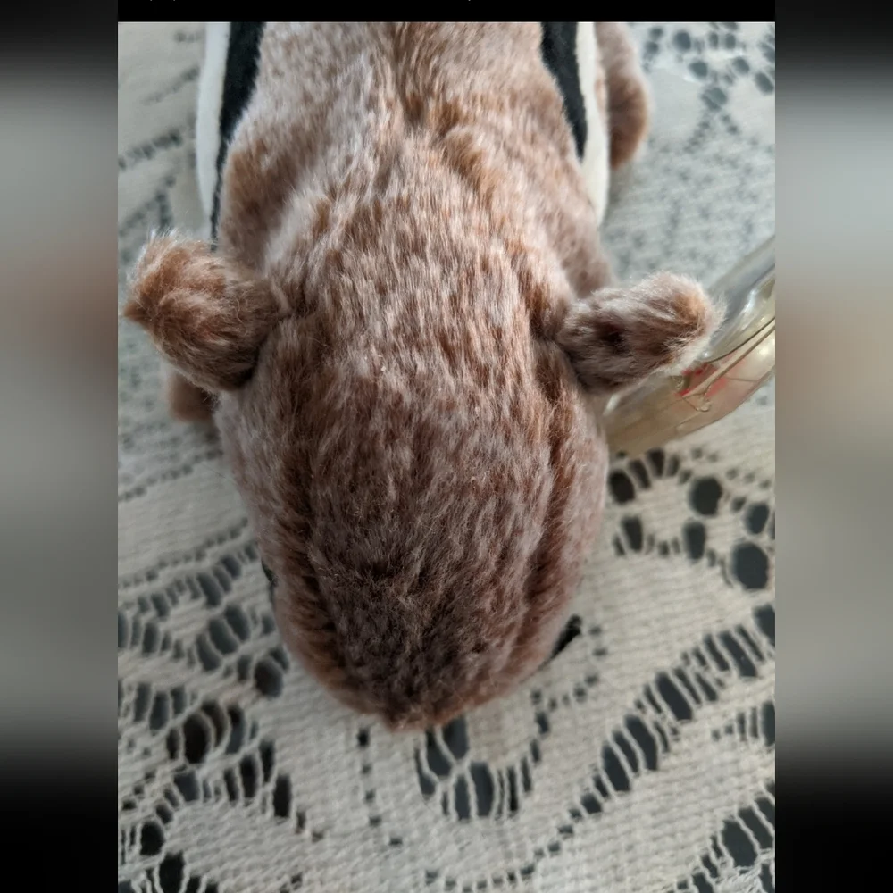 Vintage Retro Squirrel Plush Toy Kids Collectibles Nature Valentine Gift Decor